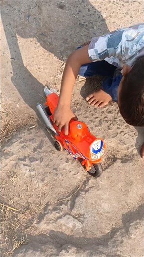 “RC Bike Unboxing & Test Ride! 😍💥 Remote Control Toy with Rider in Action!”