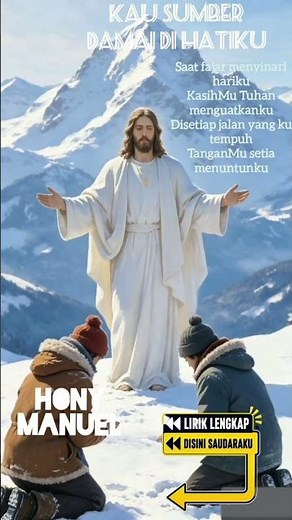 TanganMu setia menuntunku ya Tuhan, Lagu Rohani Worship Hony Manuel Menyentuh hati menyejukkan jiwa