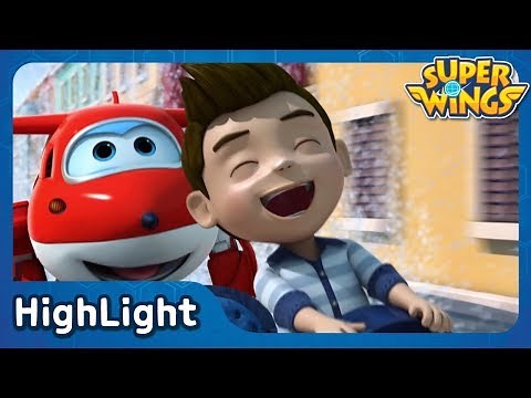 Hold on tight! Jett Speed! | SuperWings Highlight | S1 EP2