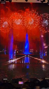 Fireworks 🎆 at festival city mall #fireworks #newyear #festival #dubai #winter #view