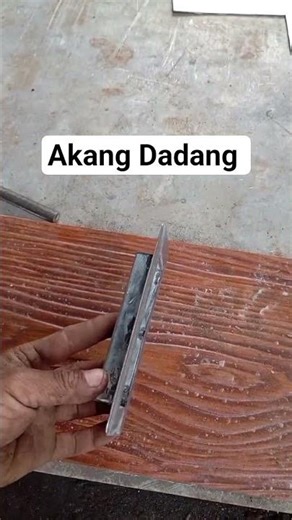 cara bikin handle tanam dari besi hollow #short #shorts #tutorial #handle