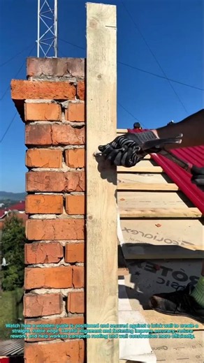 Smart Brick Wall Formwork: A Simple Technique That Saves Time!