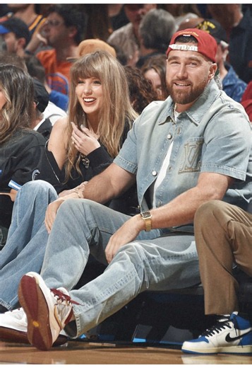 Taylor Swift and Travis Kelce Courtside at NBA Finals