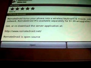 How to use your android as wireless keyboard and mouse (remotedroid)