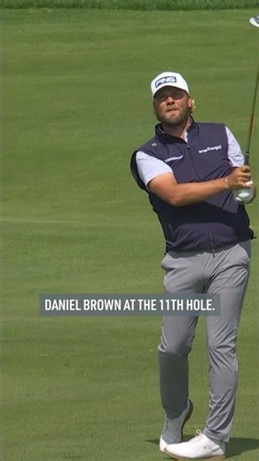 First EAGLE of the tournament! 🦅