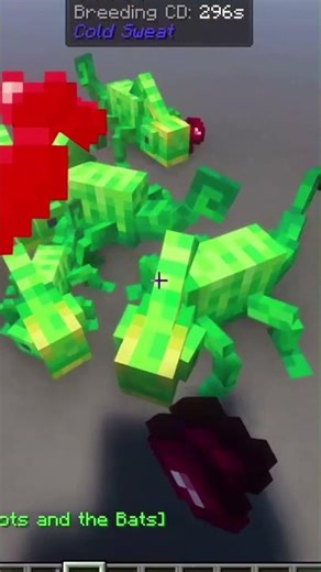 COMMENT ÉLEVER DES CAMÉLÉONS DANS MINECRAFT AVEC LE MOD COLD SWEAT