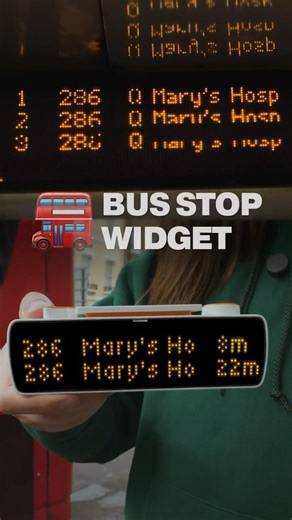 🚌 Personal bus timetable at my desk!