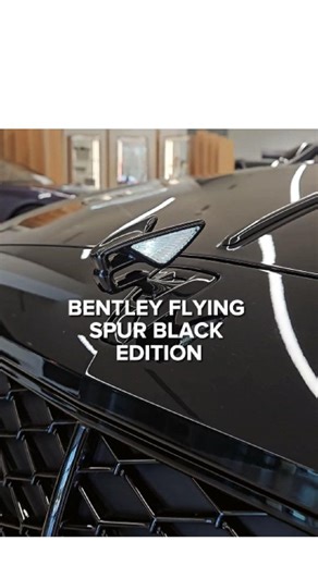 Paint It Black 🖤 The Bentley Flying Spur Black Edition featuring a sleek Black-on-Black finish is the ultimate expression of presence and poise. See it at Bentley Omaha. #BentleyFlyingSpur #BentleyOmaha #FlyingSpurBlackEdition #LuxurySedan #BentleyLife | Bentley Omaha