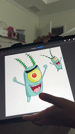 7-Year-Old's Plankton Drawing Showcase