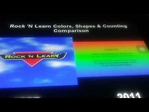 opening to Rock n learn colors shapes & counting comparison dvd