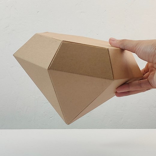 Diamond Template (heptagon) - DIY Cardboard Craft Pattern (scalable PDF) - Etsy