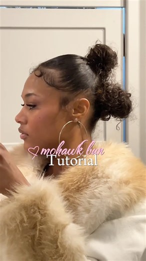Mohawk Bun Tutorial
