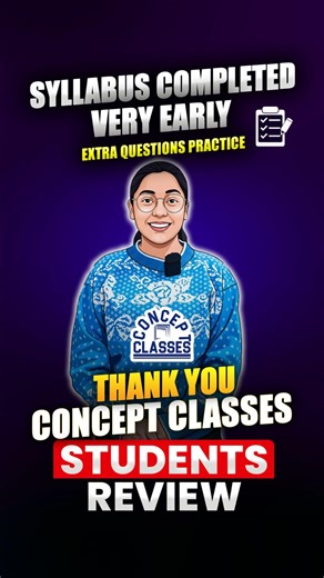 Syllabus Completed Early 🔥 | Real Student Review | Concept Classes