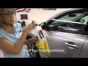 Star Shield 3M Scotchgard Paint Protection Film Door Edge Door Cup Rear Trunk Ledge Installation