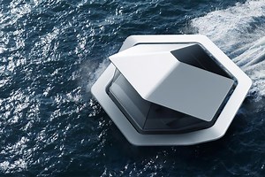 Sony’s futuristic floating habitat shows what homes could look like in 2050! - Yanko Design