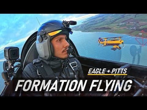 Can a DCS Player Fly Close Formation in Real Life? | Christen Eagle II + Pitts S-1S
