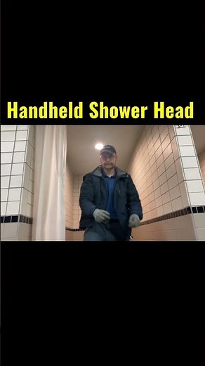 Easily Install a Handheld Shower Head! #diy #plumbing