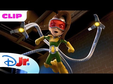 Doc Ock Controls Bats! 🦇 | Marvel's Spidey and his Amazing Friends | ‪@disneyjr‬