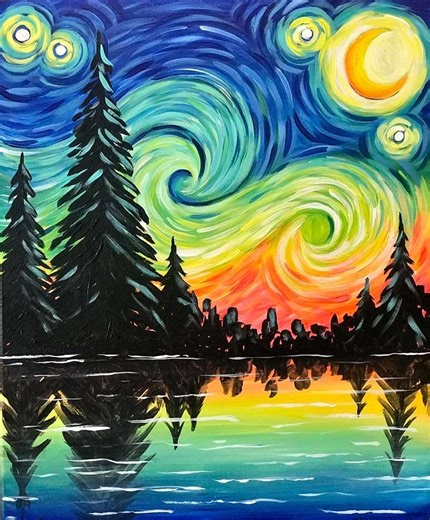 Starry Night Lake View - Fri, May 29 8PM at Logan Square