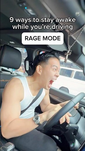 9 Ways to stay awake when driving 😂❤️