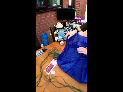 Building a teddy bear parachute