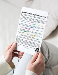 Bible Highlighting Color Code Guide Printable | Scripture Study Highlighter Chart | Inductive Bible Study Color Coding System - Etsy