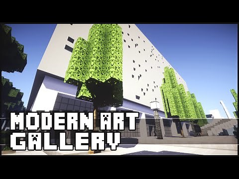 Minecraft - Modern Art Gallery
