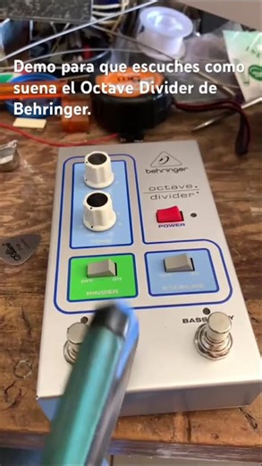 Pedal Octave Divider DEMO #musica