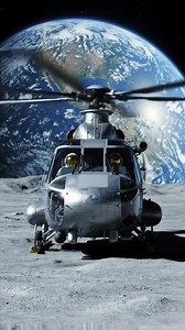 Helicopter on the moon #space #astronaut #usa #moon | Galactic Explorer