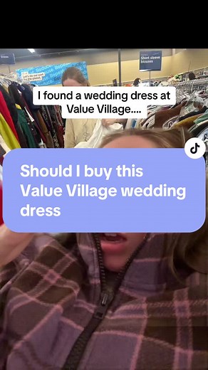 I spent my day wedding dress shopping at Value Village 😅 #weddingdressshopping #valuevillagefinds #valuevillagethrift #valuevillagecanada #weddingdressinspo #weddingdresstryingiton #tryonweddingdresses #sayyestothedress