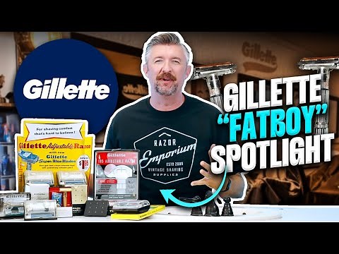 Gillette Fatboy Adjustable Razor Review: The Best Vintage Safety Razor Ever?