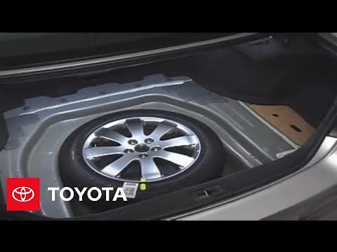 2005 Avalon How-To: Emergency Tools And Spare Tire | Toyota