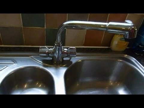 How to change mixer taps.(monoblock mixers) .Kitchen taps shown, but same for basin or bath