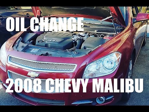 2008 CHEVROLET MALIBU GETS OIL CHANGE!