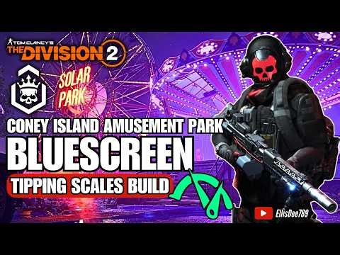 Escalation Coney Island Amusement Park | BLUESCREEN Tipping Scales Tank Build - The Division 2