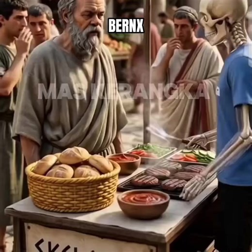 Exploring Socrates: The Philosopher Behind the Skeleton Edit