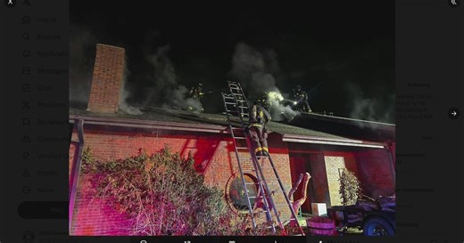 Everyone escapes unharmed from burning home near Ted's Place