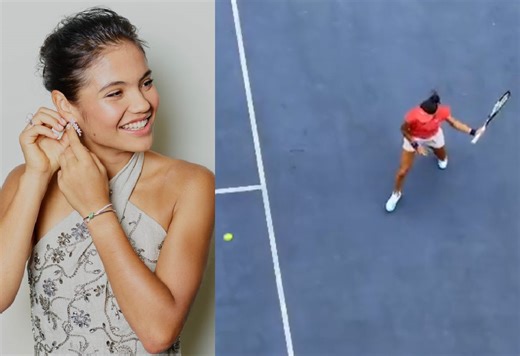 VIDEO. Emma Raducanu training playing like a lefty - Tennis Tonic - News, Predictions, H2H, Live Scores, stats