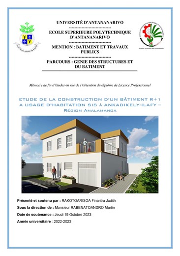 Étude Complète Construction Maison R 1 Habitation : Plans, Calculs Structures et Devis Estimatif - PDF . Télécharger ici : https://www.4geniecivil.com/2025/11/etude-complete-construction-maison-r1.html | Cours génie civil