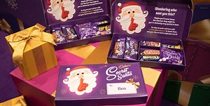 You can now create your own personalised Cadbury Christmas Selection Box