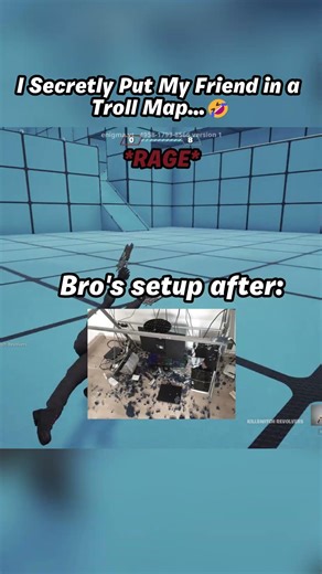 I Secretly Put My Friends in a Troll Map 😭🤣 #fortnite #fortnitememes