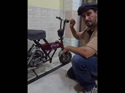 Title Di blasi R2 50cc folding motorcycle model 1978 road legal 2 stroke automatic.in mumbai