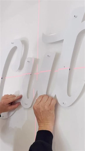 Sheet metal sign installation, Margot approved. ✅🐾 #sendcutsend #americanmanufacturing #sheetmetal #lasercut | SendCutSend