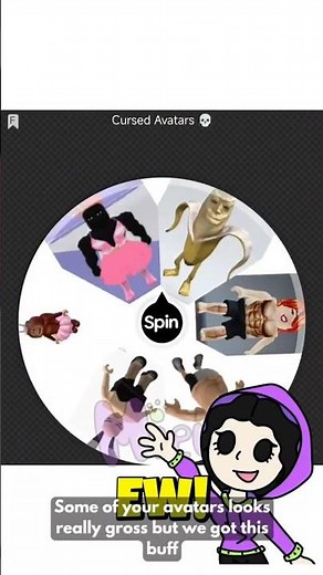 Drawing YOUR CURSED Avatars 💀 #roblox #robloxedit #gaming