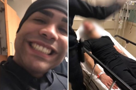 Video shows cop assaulting suicidal patient in hospital