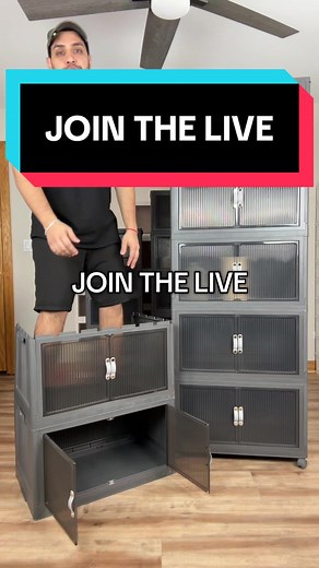 Maximize Space with Stackable Containers Live Session