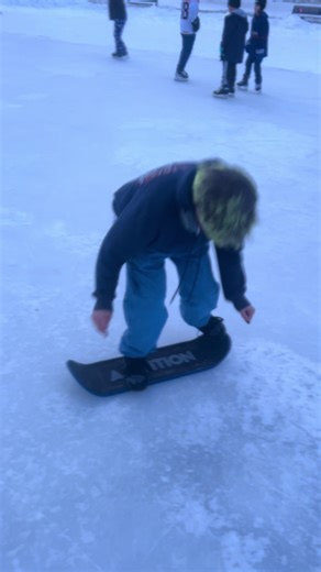 Sum snow skate stuff #fyp #snow #snowskate #skating #skater @Ambition Snowskates