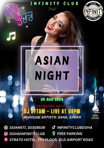 Discover Club Infinity in Doha: Your Ultimate Nightlife Destination