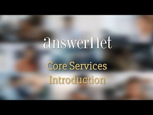 AnswerNet Services & Solutions Intro