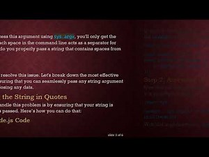 How to Properly Pass a String Argument with Spaces from Node.js to Python
